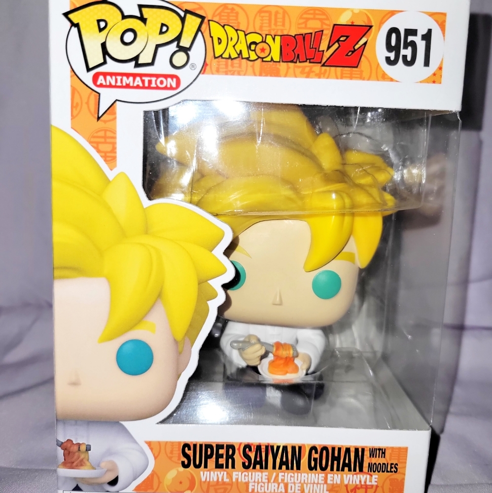 Super Saiyan Gohan With Noodles Funko Pop